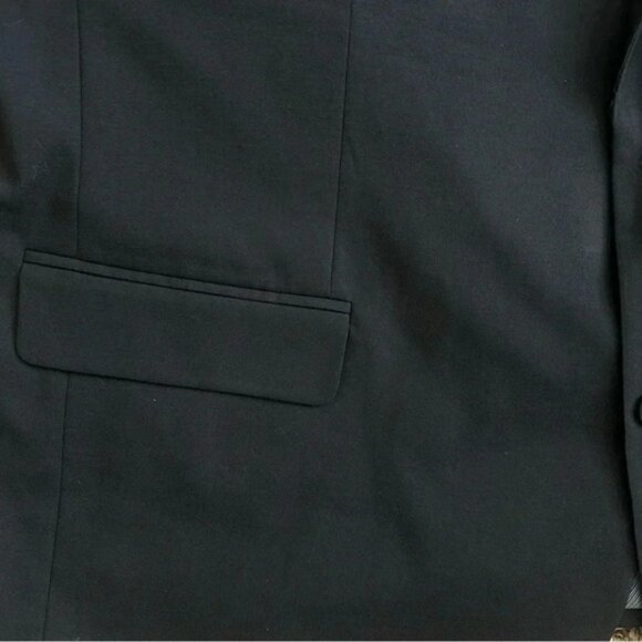 GS Perfect Fit Blazer Jacket Sport Suit Coat Men's Size 54 PR Navy Wool Blend - Picture 8 of 13